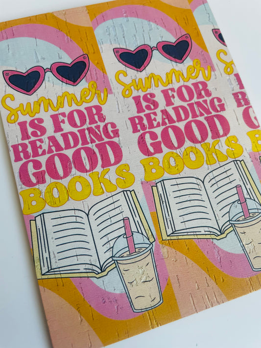 Summer is for reading good books