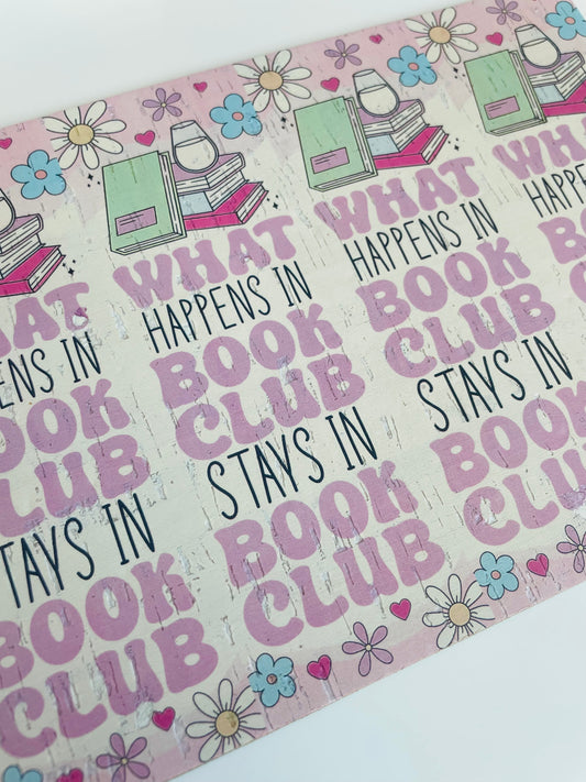 What happens in book club stays in book club