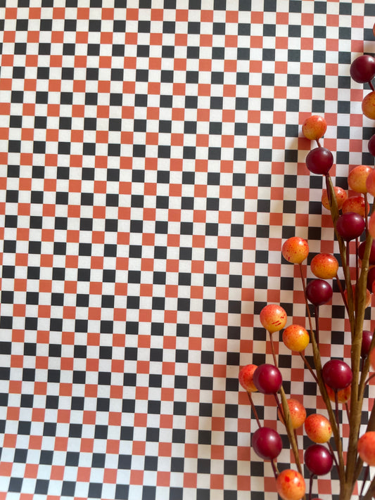 Halloween Checkerboard