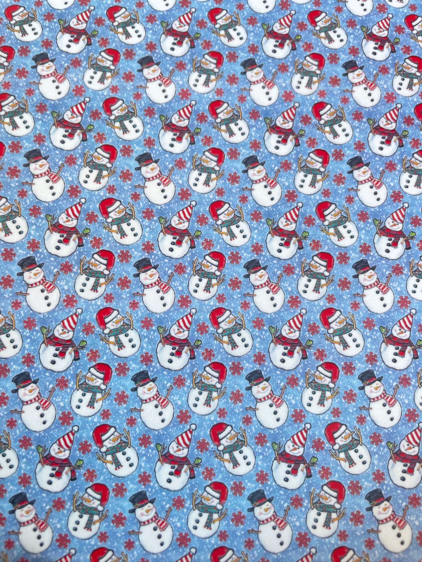 Red and Green Snowman