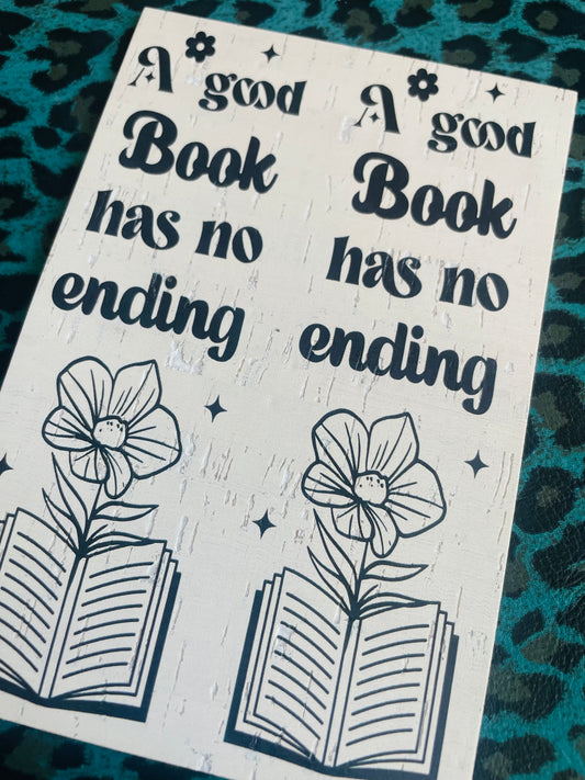 A good book has no ending
