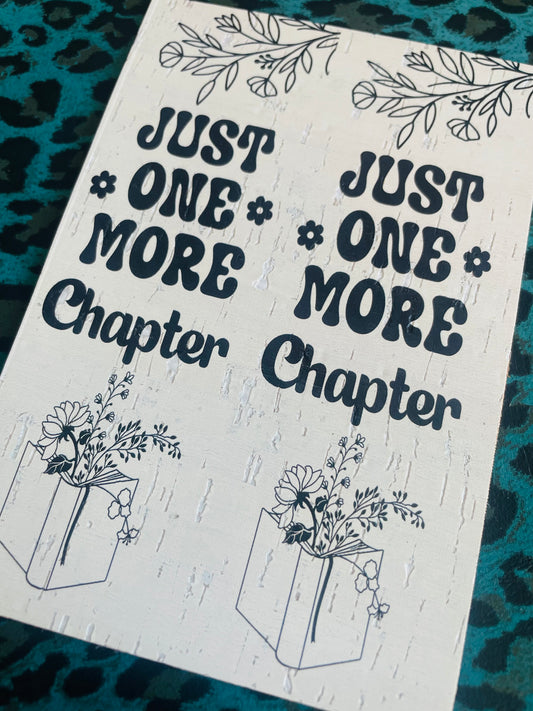 Just one more chapter