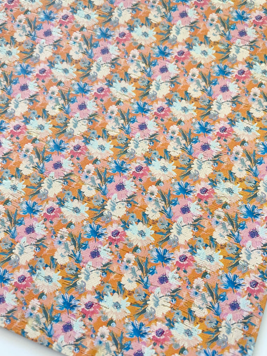 Yellow Abstract Flowers COL