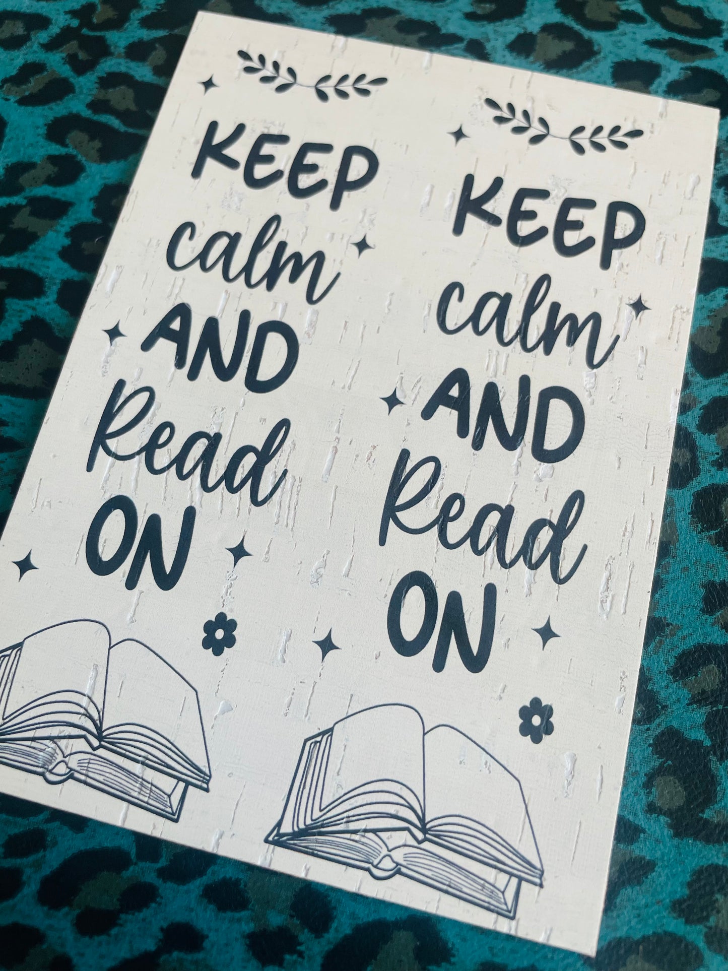 Keep calm and read on